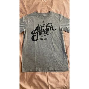 Air Jordan Unisex Grey Tee